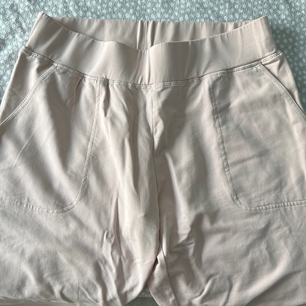 pact 95% organic cotton pink joggers